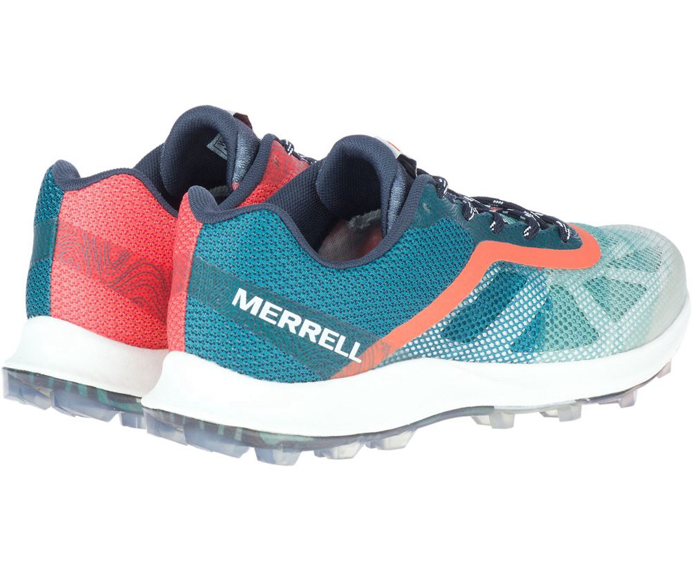 Merrell Sneakers Mint/Orange - MTL Skyfire X White Mountains - Womens 24NFGILHK